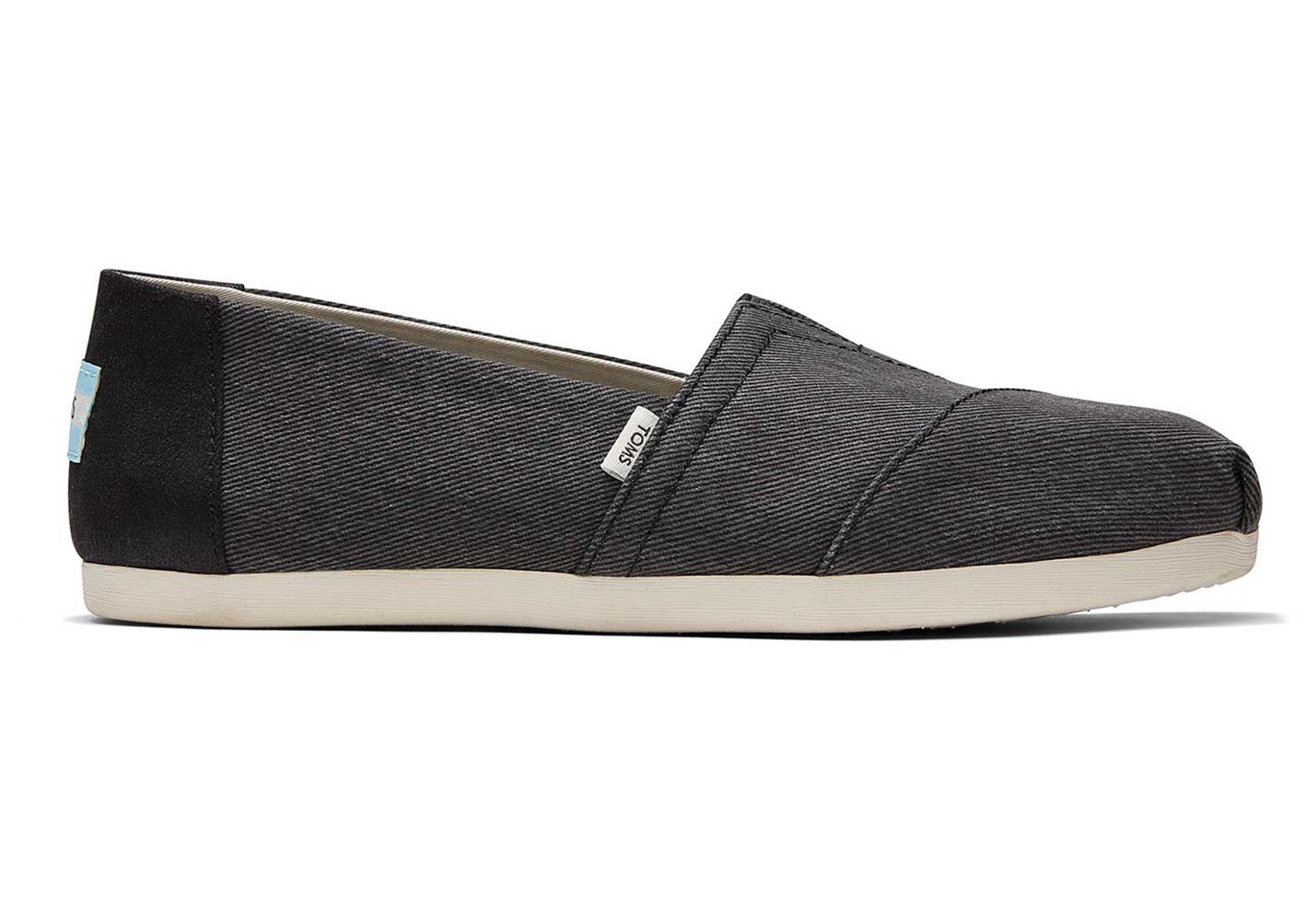 Toms Espadryle Damskie Czarne - Alpargata Eco Dye - 59UJMSEQV